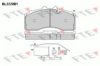 FTE BL2220B1 Brake Pad Set, disc brake
